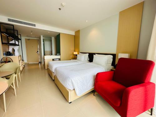 Deluxe Twin Room with Sea View