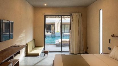 Deluxe Double Room with Pool Access