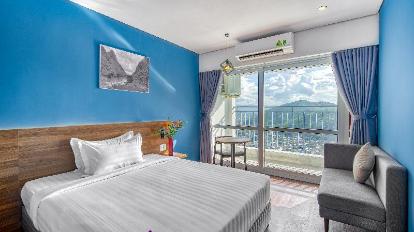 Deluxe Mountain View Double Room with Balcony - View