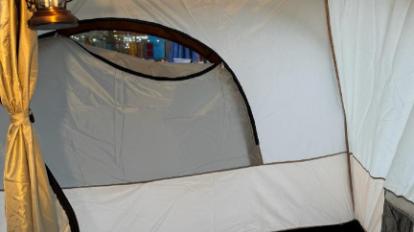 Superior Glamping Tent - Room plan