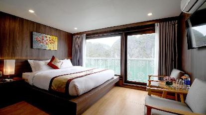 Sea View Twin Room - Bedroom