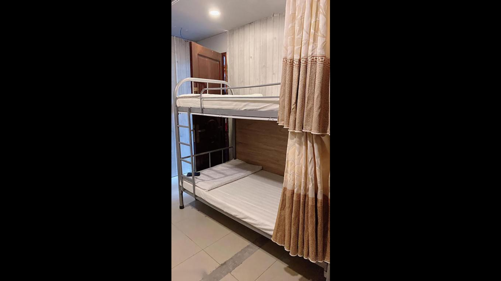 Bunk Bed in Male Dormitory Room