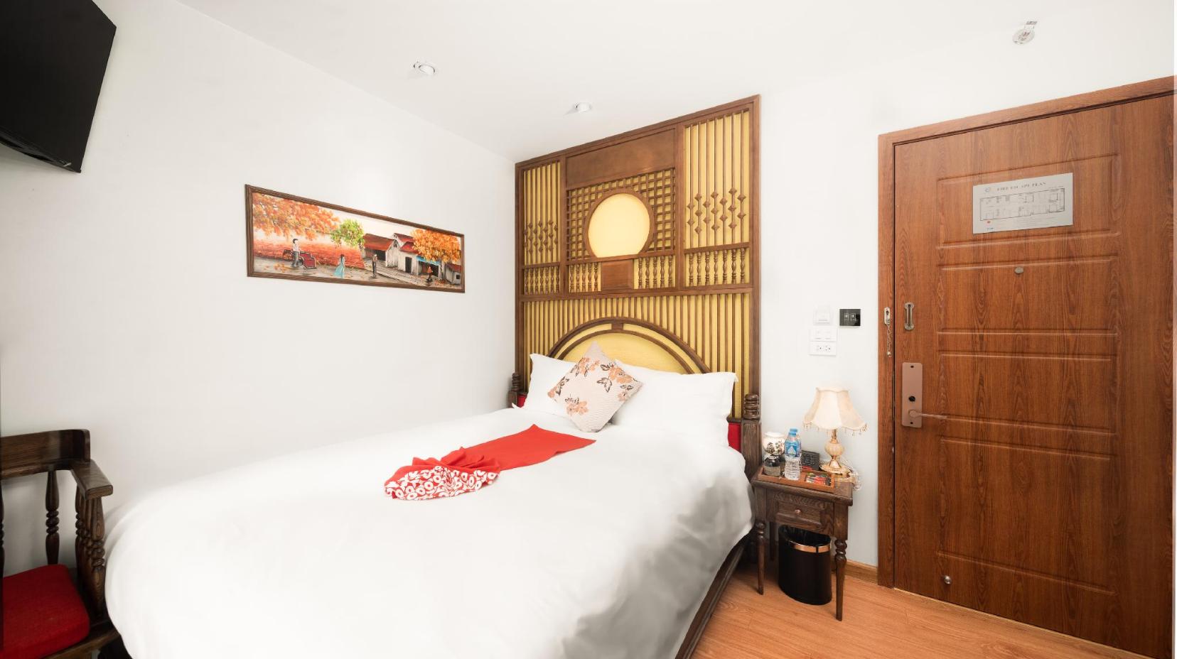 Deluxe Double Room with Balcony - Room plan