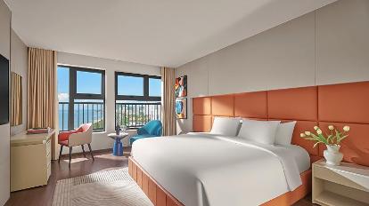 Ocean View Regal Suite - Daily Afternoon Tea Included - Bedroom