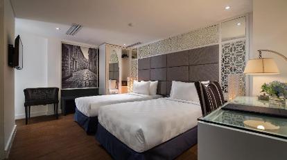 Premium Double Room or Twin Room with Internal Window - Guestroom