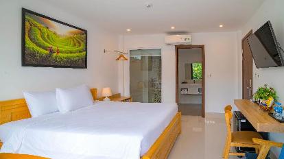 Deluxe Double Room with Terrace - Room plan