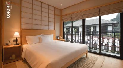 Yama 3-Bedroom -- with Private Onsen - Bed