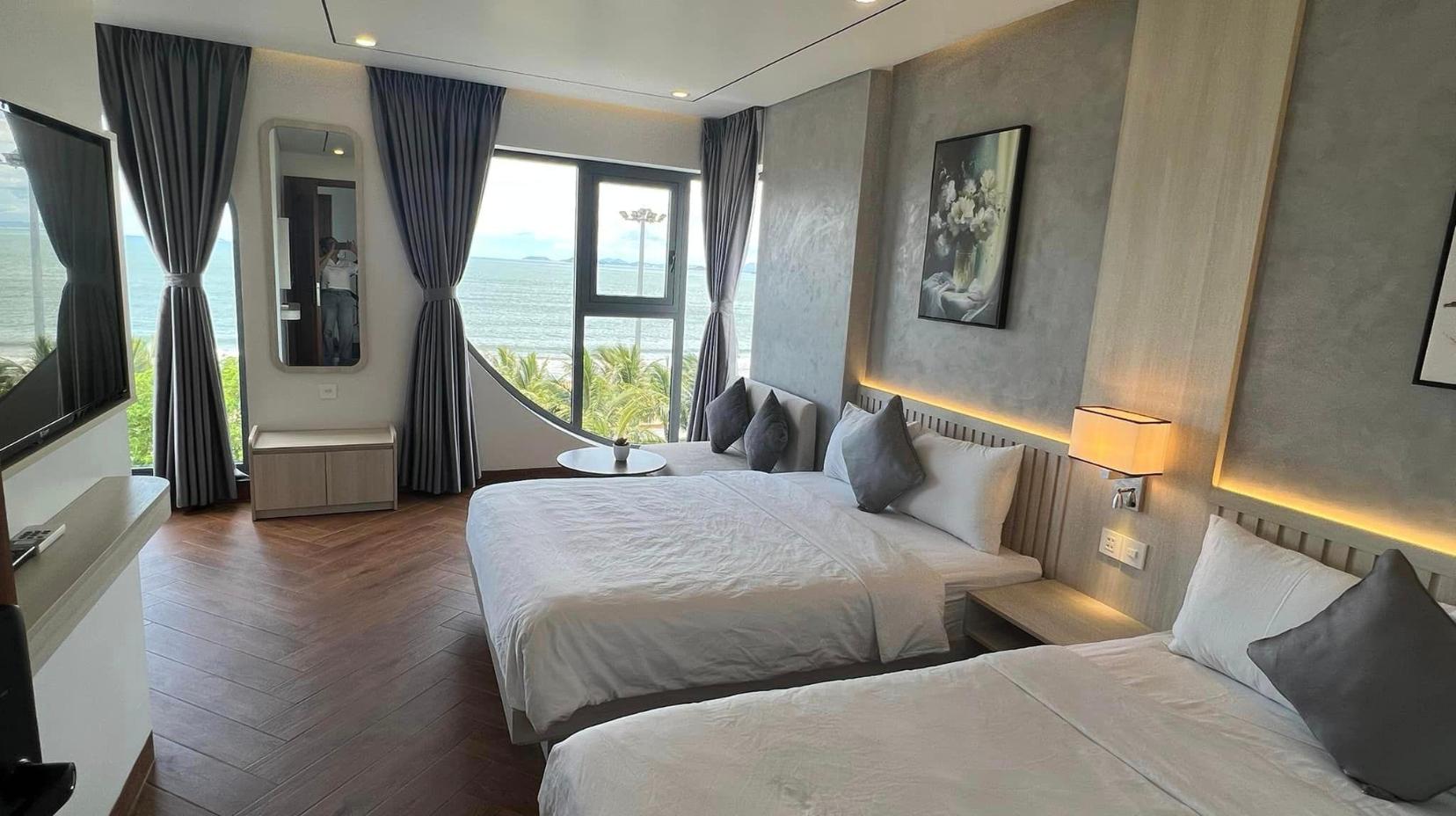 Double Room with Sea View - Bed